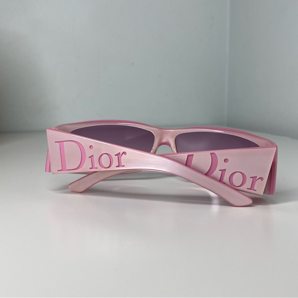 Iconic💗 Pink Christian Dior logo y2k Sunglasses💞 - Picture 5 of 10